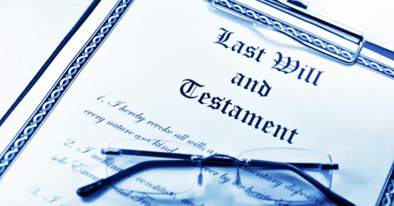 Writing a Will - The Only Option